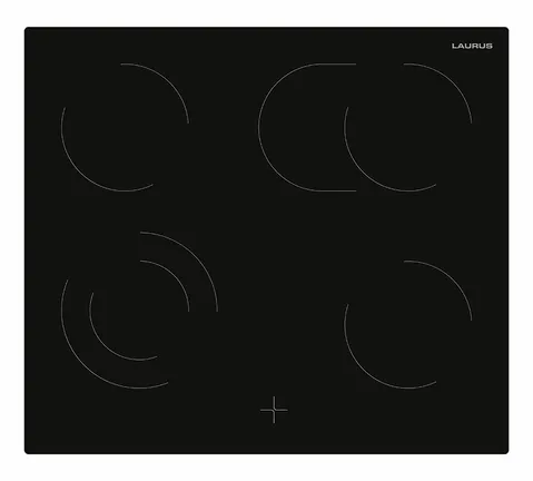 Keo LAURUS keramisk glass platetopp LCF600ZKB, koblet til komfyr LCF600ZKB 0