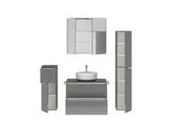 Keo Servantskap med overflatespeil og tilleggs-møbler 2