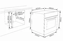 Keo LAURUS innebygd komfyr LEH5 LEH5 1